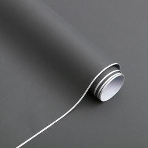15.7"x118" Dark Grey Peel and Stick Wallpaper - Matte Grey Contact Paper for Bedroom, Wallcovering, Countertops