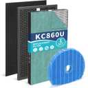 KC-860U Replacement Filter Set Compatible with Sharp KC860U Air Purifier