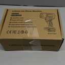 800,000 RPM Leaf Blower Compatible with Dewalt 20V: Ecarke Cordless Dust Blower, Electric Turbo Jet Blower Handheld Battery Powered with Brushless Motor for Patio Garden Lawn (No Battery)