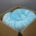 Linenspa 4 Inch Gel Swirl Memory Foam Mattress Topper  Cooling Gel Infused  Pressure Relieving Bed Topper - Mattress Pad  CertiPUR Certified - Full Size