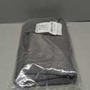 NICETOWN Door Curtain Panel, Grey French Door Curtains Blackout Thermal Insulated Curtain Sidelight Privacy for Window/Living Room/Doorways/Classroom (25W by 72L inches, 1 Panel)