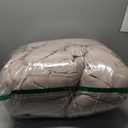 Litanika Light Coffee Oversized King Comforter Set Super King Plus Size, 3 Pieces Lightweight Solid Bedding Comforter Set, All Season Fluffy Bed Set (128x120In Comforter & 2 Pillowcases)