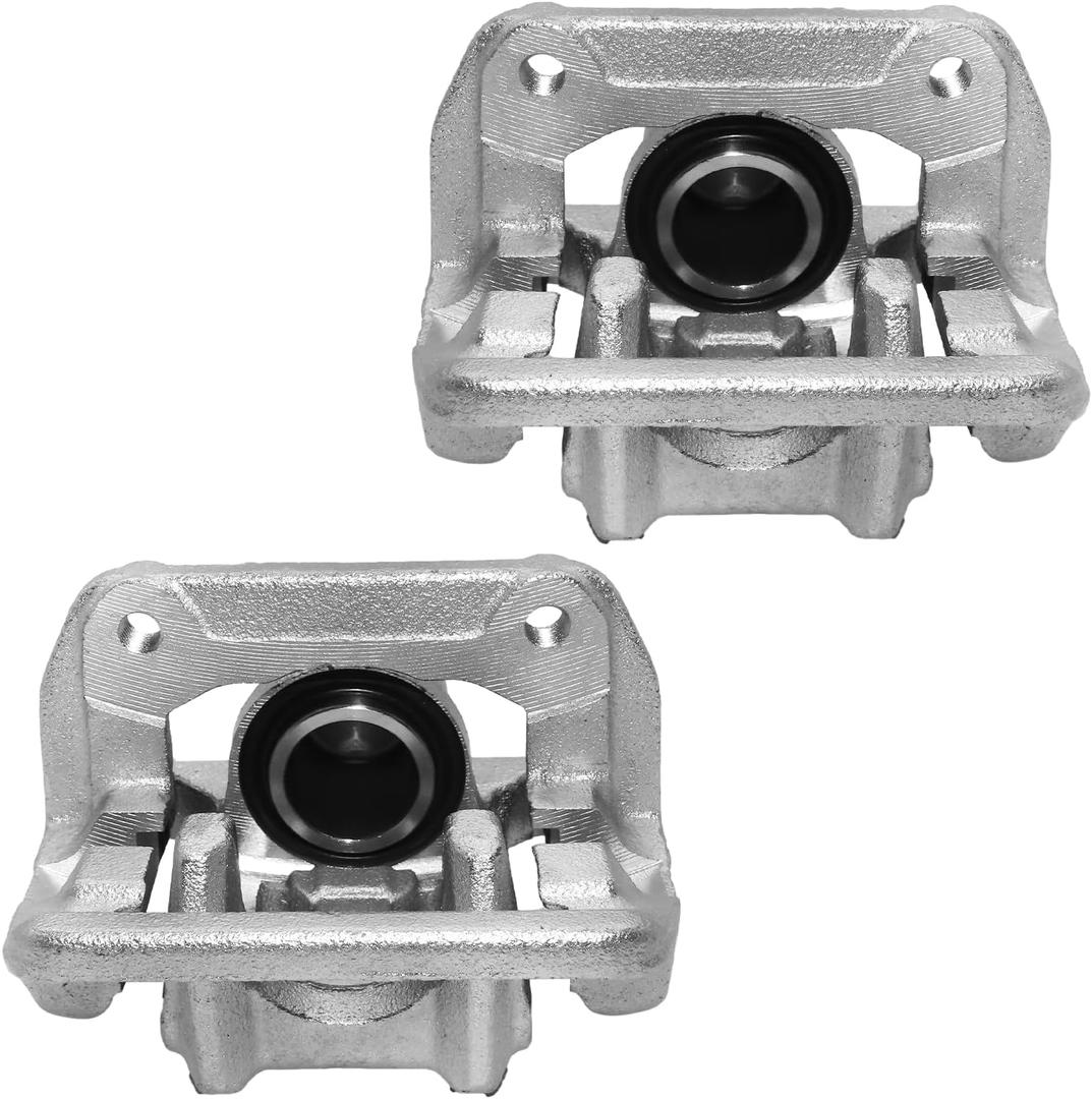 Rear Disc Brake Caliper Assembly with Bracket Compatible with Honda Element 2003-2011 2.4L, Acura TL 1999-2008 3.2L/3.5L, CL 2001-2003 3.2L, 19-B2589 19-B2588 Rear Driver and Passenger Side