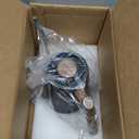 POLIVIAR Electric Gooseneck Kettle, 1350W Electric Tea Kettle Wood Pattern Handle, 34oz Pour Over Electric Kettle for Coffee & Tea, 18/8 Stainless Steel Inner, Temperature Control & Rapid Heating