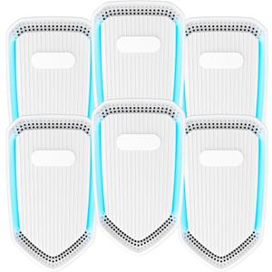 2026 Air Ionizer for Dust Mites,Plug In Air Purifier with Negative Ion Generator,Portable Quiet Filterless Air Ionizers for Home Office Kitchen,Mini Air Freshener Cleaner for Pet Odor,Dust,Smoke Smell