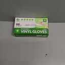 SWIFTLITE Disposable Vinyl Gloves, Food Safe, Latex-Free Powder-Free Clear Plastic Gloves for Cooking, House Clean, Food Prep