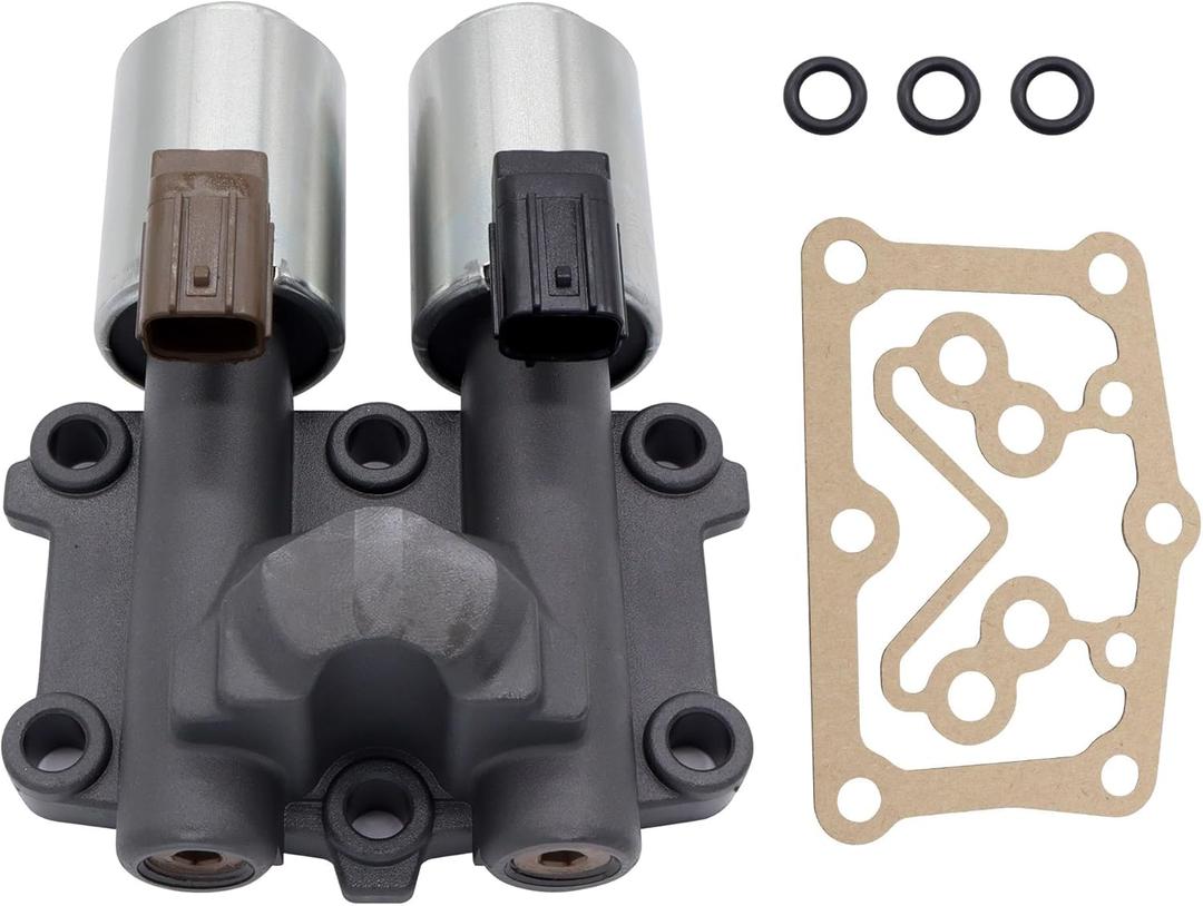 HiSport Transmission at Clutch Dual Linear Shift Solenoid Valve Compatible with 2006 2007 2008 2009 2010 2011 Honda Civic Replacement for OEM 28260-RPC-004, 28250-RPC-003,28260RPC004,28250RPC003