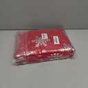 Christmas Curtains for Living Room, Luxury Snowflake Silver Foil Print Curtains, Rod Pocket Window Drapes Decorations for Bedroom and Home Decor, 2 Panels Red 52W x 84L