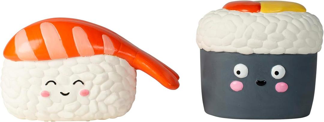 Fringe Studio SOYMATES, Set of 2, Latex Dog Toy Sets, Pet Shop Collection (368019)