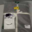 JELLYMONI Gray Duvet Cover Full Size - 100% Washed Cotton Linen Like Textured Comforter Cover, 3 Pieces Breathable Soft Bedding Set with Zipper Closure (Dark Gray, Full 80"x90")