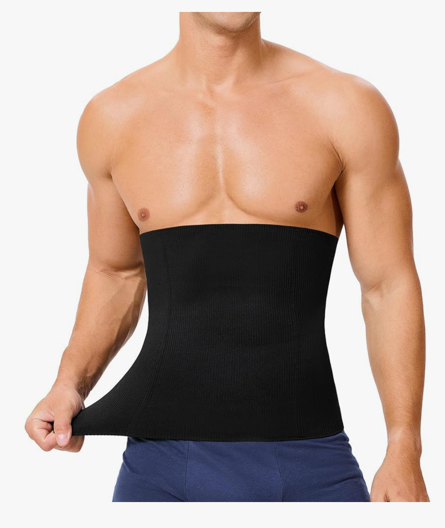 TAILONG Waist Trainer for Men Shapewear Tummy Control Body Shaper Corset Slimming Girdle Fajas para Hombres S