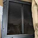 Fits 14x14 Duct Opening | Steel Return Air Filter Grille by Handua [Removable Door] for 1-inch Filters | Vent Cover Grill, Black | HVAC Cold Air Grille | Outer Size: 16 5/8"W X 15 5/8"H