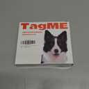 TagME No Pull Dog Harness with 2 Leash Clips,Lightweight & Visible for All-Day Walking,No Choke Pet Vest Includes AirTag Holder for Puppy,Fuchsia Pink