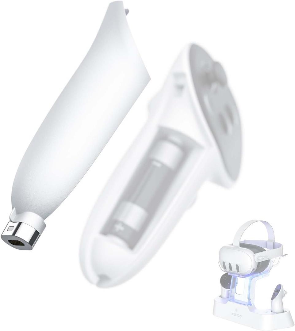 NexiGo Custom Controller Covers for Charging Dock for Oculus/Meta Quest 3/3S, Only Compatible with S20 Pro Charging Station