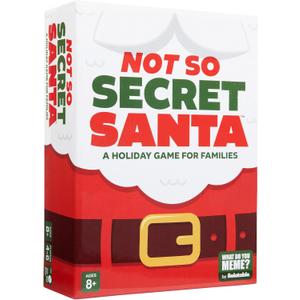 Not So Secret Santa Holiday Card Game by Relatable, Fun Game for Family Reunions or Christmas Parties, Stocking Stuffers for Kids 8+