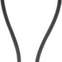 4-Digit Combination Cable Lock, Resettable 12" Flexible Steel Padlock for Luggage, Locker, Suitcase, Cabinet, Toolbox, Helmet  Black