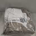 Desert Taupe Pinch Pleated Blackout Curtains 108 Inches Long for Bedroom 100% Black Out Thick Linen Dual Layer Pleated Drapes Farmhouse Country Brownish Gray 108 Inch Curtain for Dining Living Room (40"W x 108"L (Pack of 2))