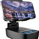 Gifts for Men Women,Birthday Gifts,Cell Phone Stand with Wireless Bluetooth Speaker, Punchy Bass & HD Stereo Sound Speaker for Home & Outdoors Compatible with iPhone/ipad/Samsung-Black