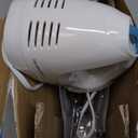 Hamilton Beach 6-Speed Electric Hand Mixer with Whisk, Traditional Beaters, Snap-On Storage Case, 250 Watts, White