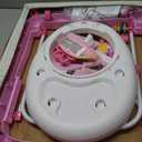 Bright Starts JuneBerry Walk-A-Bout Baby Walker and Entertainer, with Easy Fold Frame for Storage, Ages 6 Months +