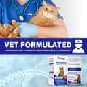 Probiotics for Cats  Digestive Enzymes with Prebiotics for Gut Health, Constipation & Diarrhea Relief, Immune & Itch Support