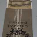 DII French Style Tabletop Kitchen Collection, Dishtowel Set, 18x28, Assorted French Grain, 3 Piece