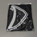 YWIES Plain Basketball Jersey, Blank Team Uniform, Hip Hop Hipster Short Sleeveless Active Shirts (X-Large, Black-white)