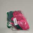 Me to We Essentials Crop Tops for Women Girls, Set of 2, (Plain Pink Size M) (Textured Green Size S)