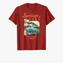 CUBA Santiago de Cuba Vintage Travel Cuban T-Shirt, XXL