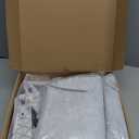 Zoratoo 2PC Cat Window Perch Cordless Foldable Cat Hammock Bed for Window with Metal Frame and Reversible Cover, Large Suction Cups Window Resting Seat for Indoor Cats (Cat Bed, L-2PC)