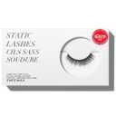 Static Nails Magnetic Eyelashes | Lash Less Is More (Black, Natural) | Comfortable Magnetic Lashes, Fake Eyelash Extension Kit, False Lashes | Reusable, No Glue Needed, 3D Natural Look Eyelashes