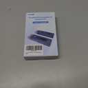 2026 5-Gen Wireless Transmitter and Receiver, 360FT/110M Extender, 4K Decode & 1080P Output, LED Display, Plug & Play, 5.8G+2.4G Streaming Video and Audio for PC/Laptop/TV Box/Monitor