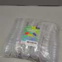 Capsule Vending Machine Translucent Acorn Capsules Empty 90 pcs 2 inch - Gumball Machine Capsules Bulk Party Favors Containers - Easter Basket Stuffers Gifts Pinata Stuffers DIY Craft Supplies