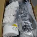 24 Pack Vacuum Storage Bags with Electric Pump, (5 Jumbo, 5 Large, 5 Medium, 5 Small, 4 Roll Up Bags) Space Saver Bag for Clothes, Mattress, Blanket, Duvets, Pillows, Comforters,Travel