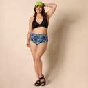 Amazon Essentials Women's Light-Support Tie Halter Bikini Swimsuit Top (Available in Plus Size)