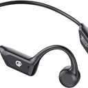 Bone Conduction Headphones, Open Ear Headphones Wireless Bluetooth with Mic, Superior Sound Running Headphones 10H Playtime, Comfortable Fit Waterproof for Music, Workouts, Travel
