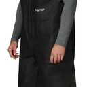 FROGG TOGGS Men's Classic Pro Advantage Waterproof Breathable Rain Bib (Large, Black)