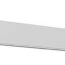 Rubbermaid Single Track System Bracket 12" White Upright Bracket Shelving and Organization Compatible with Rubbermaid Track System