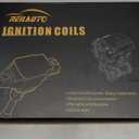 Ignition Coil Pack and Iridium Spark Plug for 2007-2019 Nissan Altima Cube Rogue Sentra Versa Pathfinder & Infiniti QX60 1.6L 1.8L 2.0L 2.5L Accessories, Replacement UF549 & 9029, Set of 4