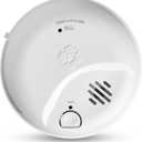 First Alert Combination Smoke & Carbon Monoxide Alarm, Battery Operated Detector with Test & Silence Button, SMICO100, 1-Pack
