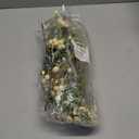 Tinsow 5 Pcs Artificial Berry Stems for Flower Arrangement Christmas White Holly Berry with Eucalyptus Branches for Wedding Bouquet Holiday Home Decor and Crafts (White, 5)