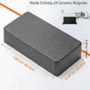 6PCS Rectangular MagnetsCeramic Industrial Magnets Hobby Craft Magnets-Magnet Disc for Refrigerator Button DIY Cup Magnet Craft Hobbies, Science Projects & School Crafts