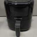 CHEFMAN 2 Qt Mini Air Fryer Digital Space-Saving Compact Air Fryer with Nonstick and Dishwasher Safe Basket, Quick & Easy Meals in Minutes, Features Digital Timer and Shake Reminder Black