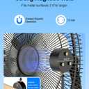 Magnetic Outdoor Misting Fan Kit, Upgraded Fan Mister Kit for Outside, Triple Nozzle Design, 16.4FT Misting Line, Misting Cooling System for Patio, Backyard, Pool (Fans Not Included)