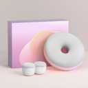 EZVALO Karaoke Machine, Portable Bluetooth Shower Speaker with 2 Wireless Microphones and Lights for Adults, Birthday Gifts for Girls Family Home Party