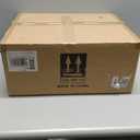 UMEELR Halloween Life Size Skeleton, 5.4ft & 3ft Full Body Poseable Skeleton with Movable Joints for Halloween Outdoor Graveyard Haunted House Party Prop Decoration