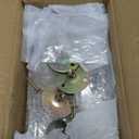 JEREVER Acrylic Furniture Legs Replacement Cabinet Feet Modern Home Decor DIY Clear Legs Tapered Style Set of 4 (7.8inch)