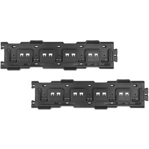 PR1ME 31 Inch Heavy Duty Garage Storage Wall Rails, 2 Pcs Wall Mount Organization Rails, Organization Tool Storage Utility Rack for Hooks