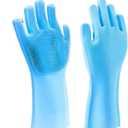 2pcs Dog Washing Gloves and Dog Bath Brush, 2-in-1 pet Shower Set | Suitable for Dogs, Cats, Bath Massage, and pet Grooming