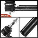 A-Premium 2 x [5.520 Inch] Front Outer Tie Rod Ends, Compatible with Chevy & GMC & Cadillac - 2007-2014 - Silverado 1500, Tahoe, Suburban, Avalanche, Sierra 1500, Yukon (XL 1500), Escalade (ESV & EXT)